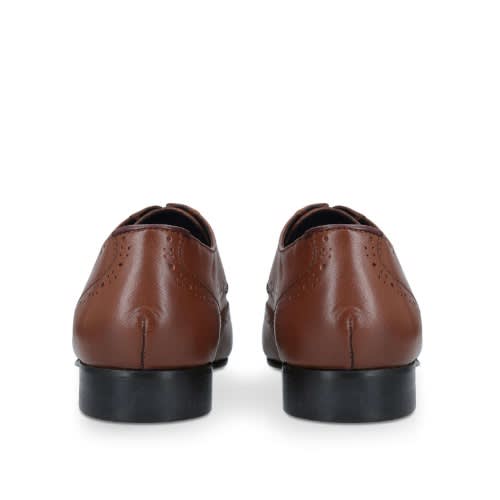 Fairleigh Leather Brogues - Tan Brown
