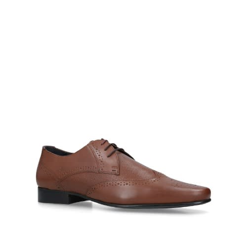 Fairleigh Leather Brogues - Tan Brown