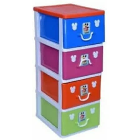 Avanti Baby Wardrobe 4-in-1 Plastic Steps - Multicolour