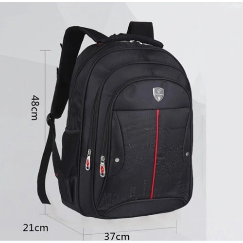 Laptop Backpack And School Bag - Black