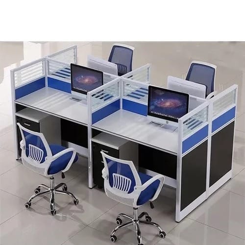 Office Workstation - Blue