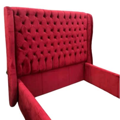 Classique Padded Bed Frame - Red