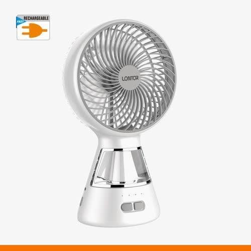 Mini Table Fan With Lamp  -6 Inches