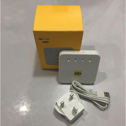 4G LTE MTN Mobile Wi-Fi Router Hotspot Model MF927U  - White