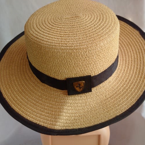 Unisex Niger-delta Fedora Hat - Light Brown