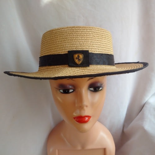 Unisex Niger-delta Fedora Hat - Light Brown