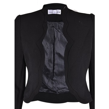 Open Curved Front Jacket
