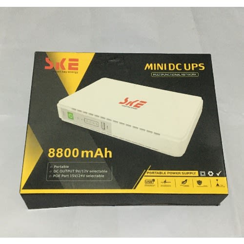 Power Supply - Mini Dc UPS For Routers,cctv,access Point,pos