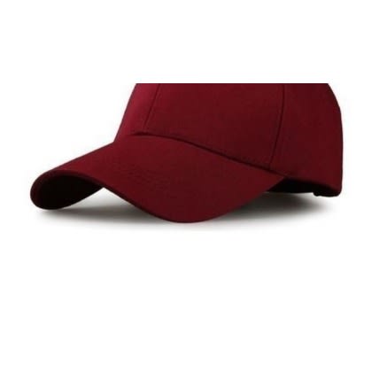 Unisex Face Cap- Wine