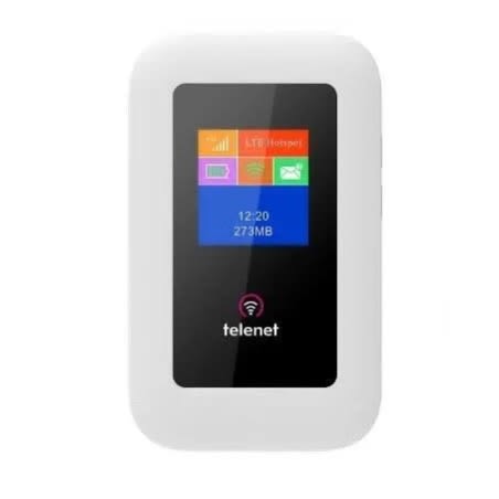 Telenet 4G LTE Pocket Mobile Wifi With Display -150mbps