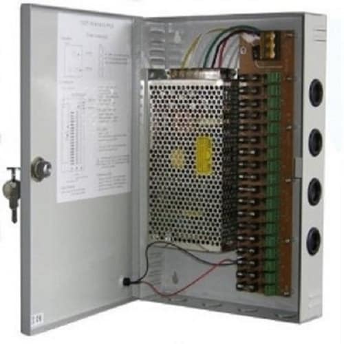18 Channel CCTV and Access Door Control Power Supply Unit