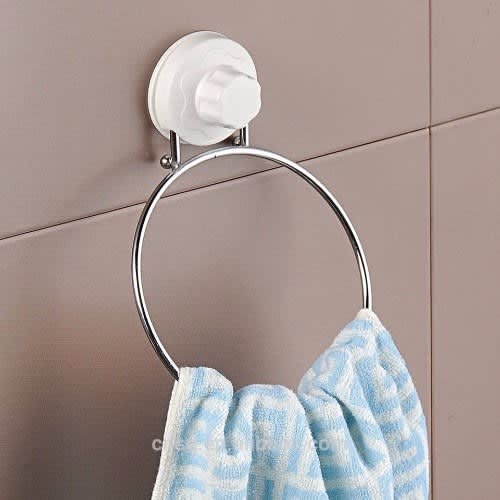 Towel Ring Hanger With Suction