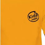 Kids Inside Print T-Shirts - Yellow