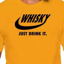 Whisk Print T-Shirts - Yellow