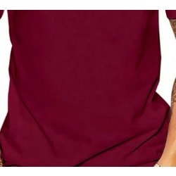 Whisk Print T-Shirts -Wine