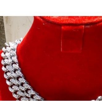 Two Ice Out Cuban Link Choker