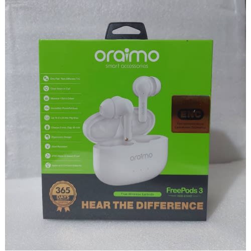 Freepods 3 - 2baba Tuned Tws True Wireless Stereo Earbuds, Oeb-e104d - White