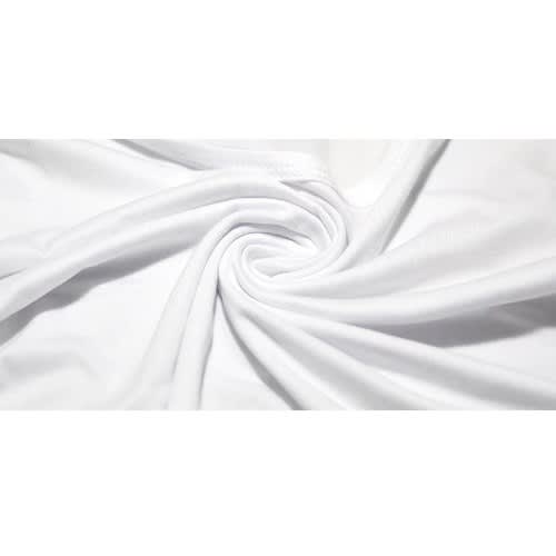 Star Print T-Shirts - White