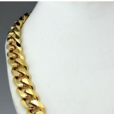 Men's Gold Cuban Link Chain