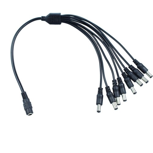 8 Way Power Splitter Cable
