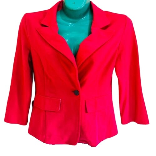 Long Sleeved Blazer - Salmon Color
