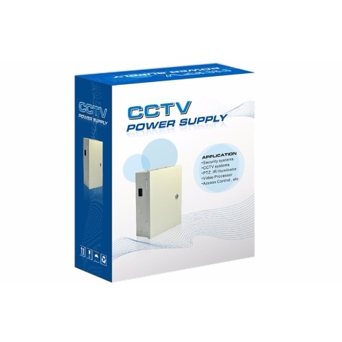 18CH CCTV Power Supply with Battery Backup