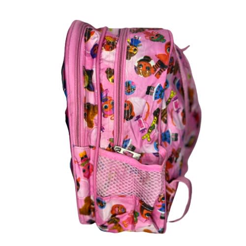 Cartoon Themed Backpack For Kids - Multicolour