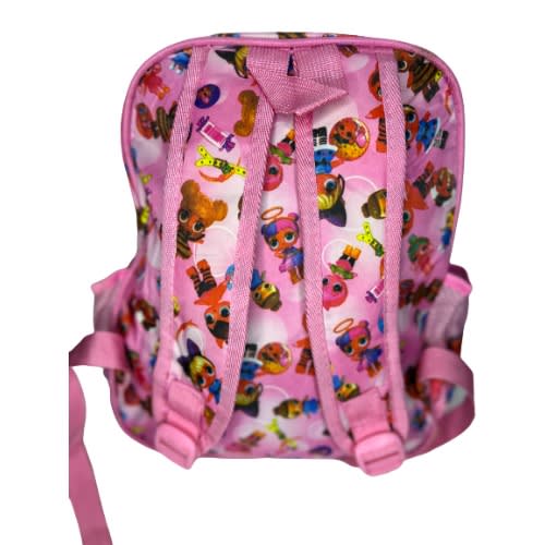 Cartoon Themed Backpack For Kids - Multicolour