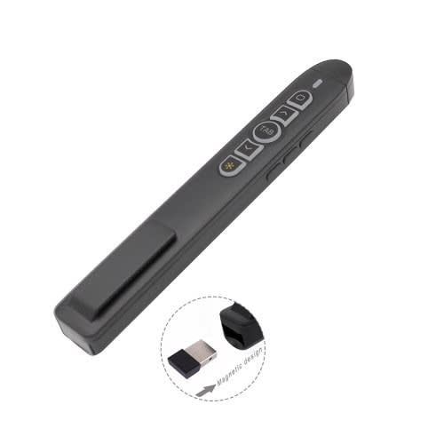 Wireless Usb Laser Remote Control For Projectors - Black