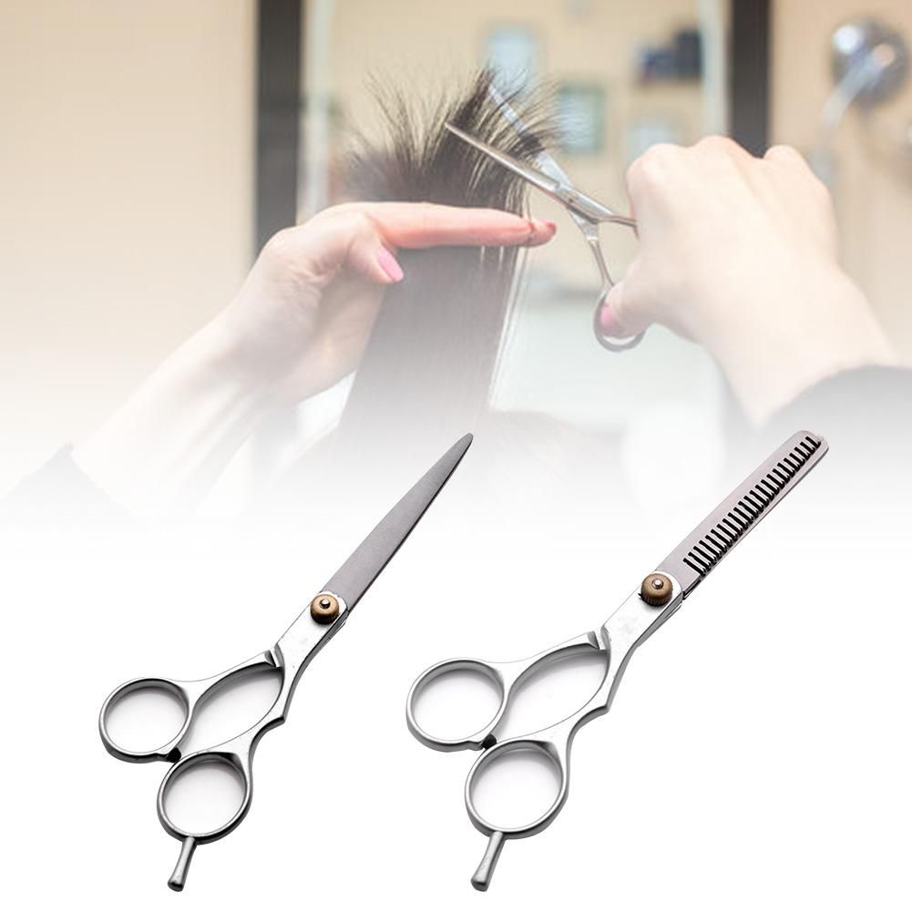 1 Pcs Hair Scissors Set Barber Scissors Set With Hair Cutting And Thinning Shear For Men Women Hair Daily Care Hair Styling-5.5 Inch