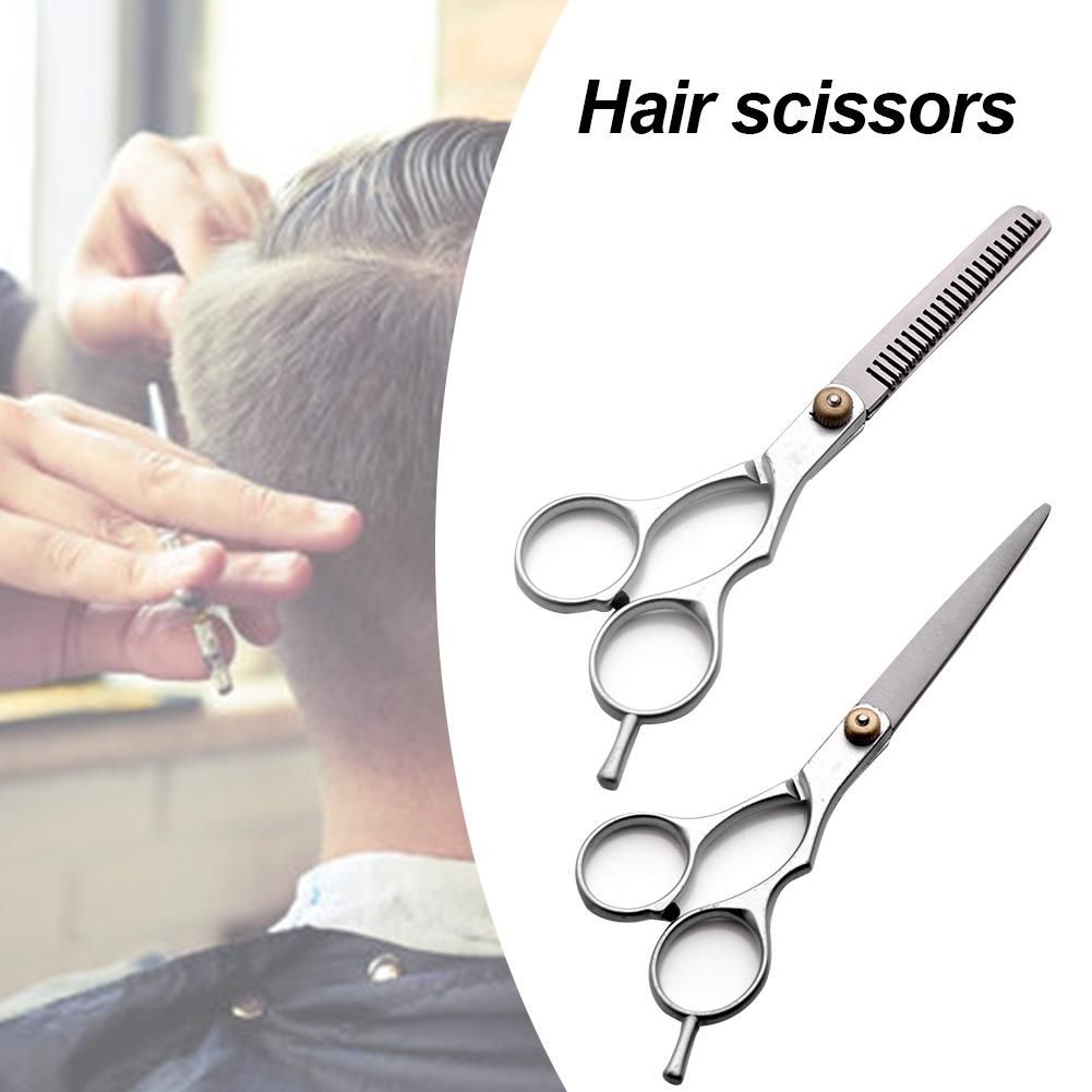 1 Pcs Hair Scissors Set Barber Scissors Set With Hair Cutting And Thinning Shear For Men Women Hair Daily Care Hair Styling-5.5 Inch
