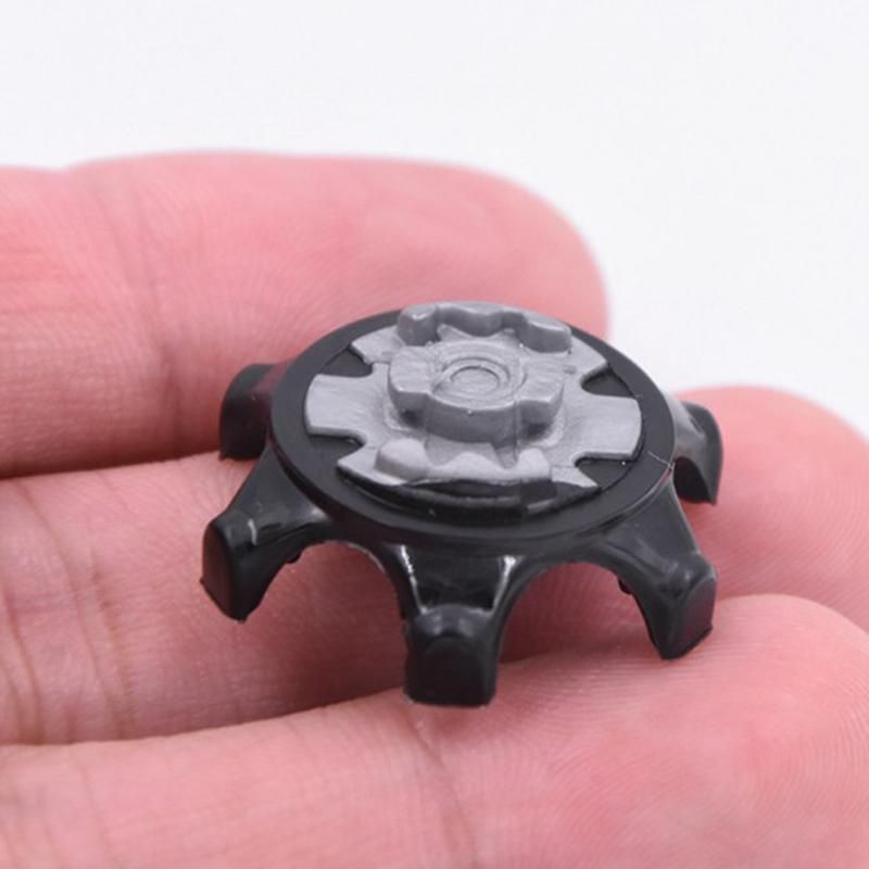 30Pcs Golf Shoe Spikes Removal Tool Black Clamp Cleats Studs Replacement Plastic Comfort Durability with Removal Tool