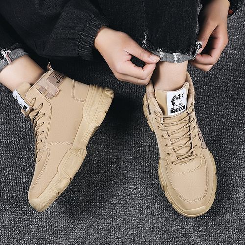 Men Winter Martin Boots(khaki)