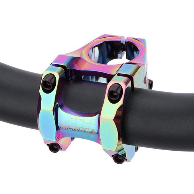 MTB Road Bike Stem Lightweight Front Fork 1-1/8" 31.8mm Short Colorful