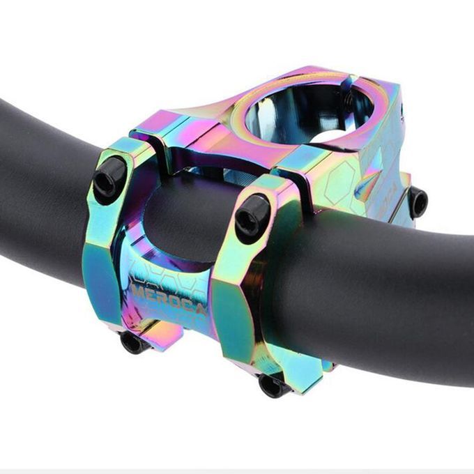 MTB Road Bike Stem Lightweight Front Fork 1-1/8" 31.8mm Short Colorful