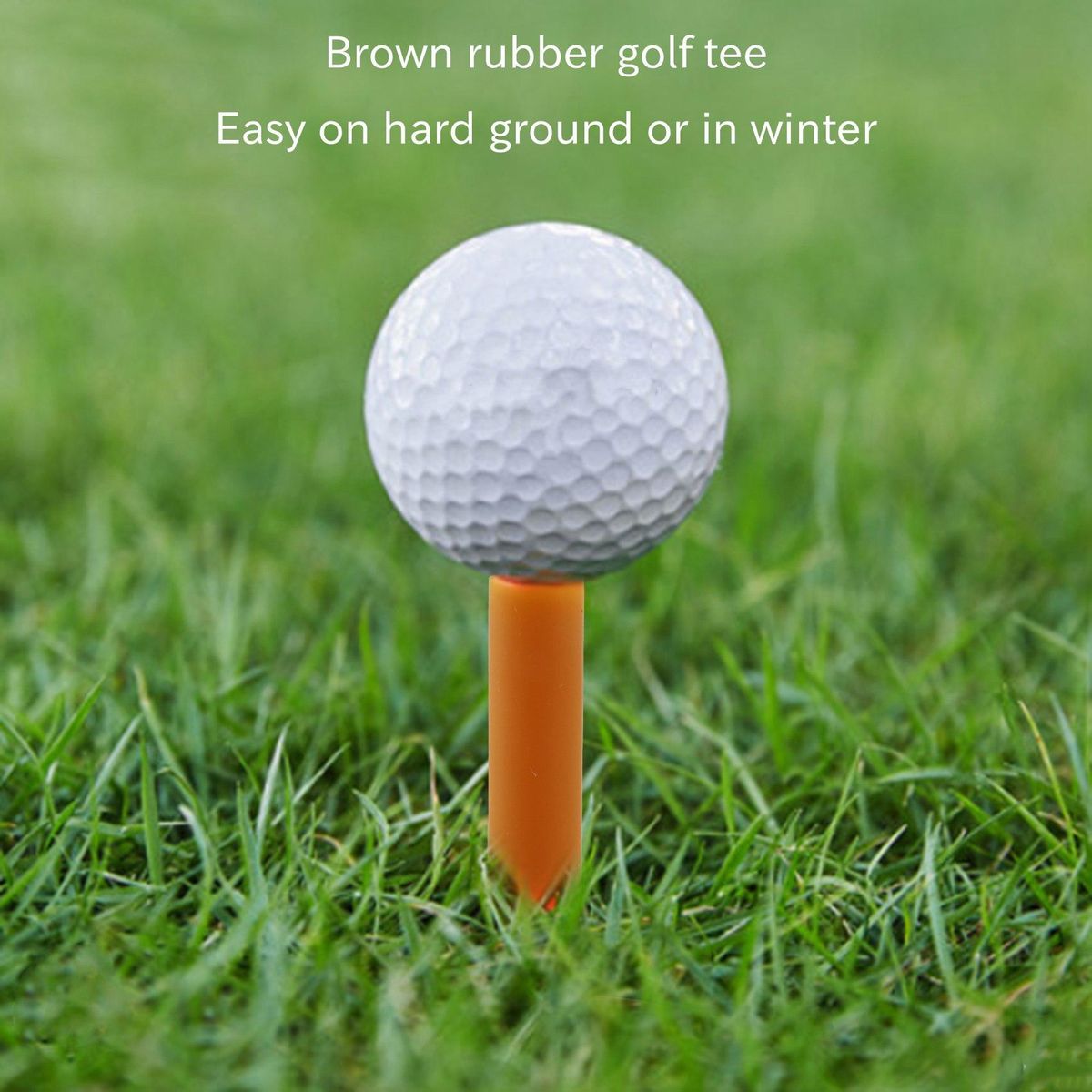 3 Piece Coffee Durable Tee Driving Range 60 70 80 mm