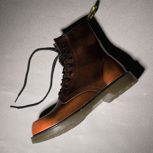 Luxury Men's Fashion Boots EUR Size 36-47 Top Quality Italian Handmade Cow Split Leather Motorcycle Boots Unisex High Top Martin Boots Handsome Male Shoes Couples Oxfords Outsole Ankle Boots Brown