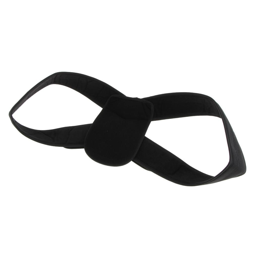 Posture Corrector Support Brace Shoulder Upper Spinal M Black