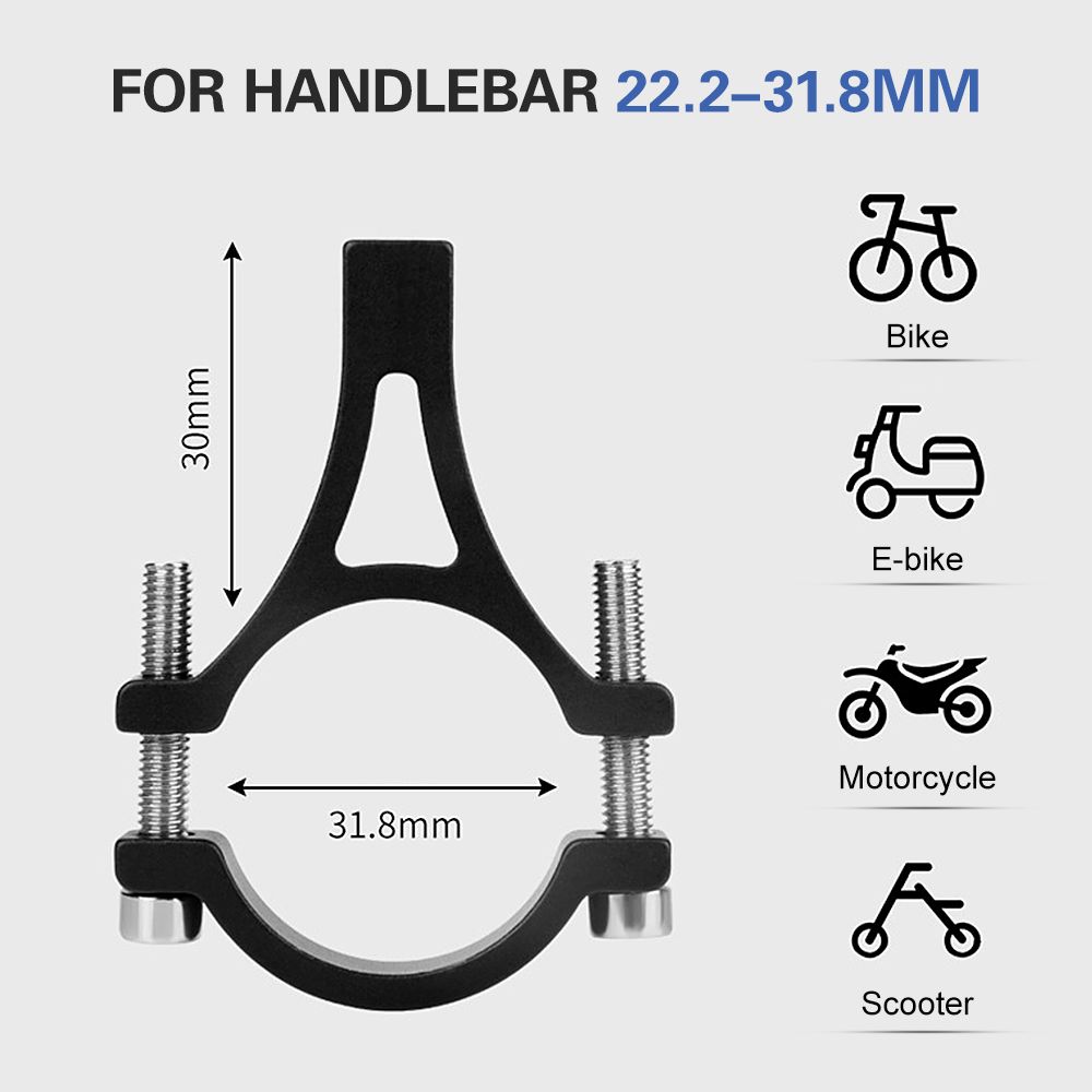 Bicycle Mobile Phone Mount Aluminium Motorcycle Scooter