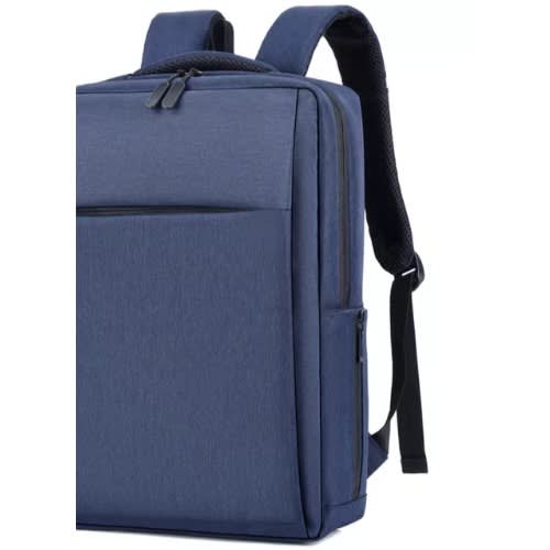 School Laptop Office Backpack Bag - Blue