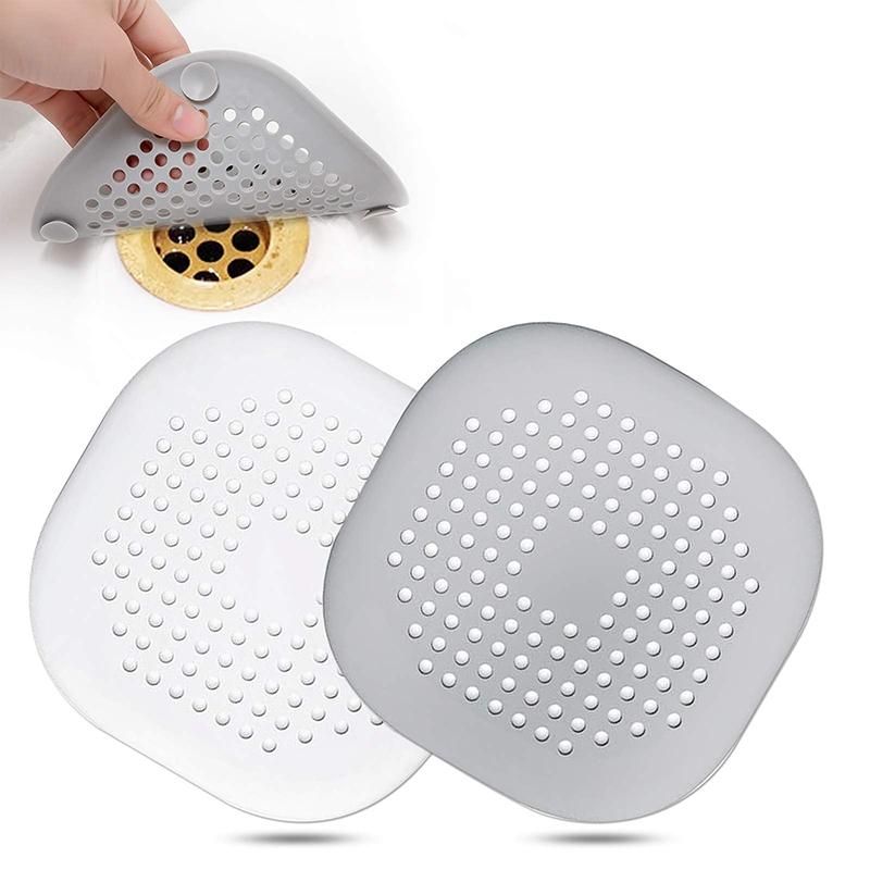 Drain Cover for Shower Silicone Hair Stopper, for Bathroom,