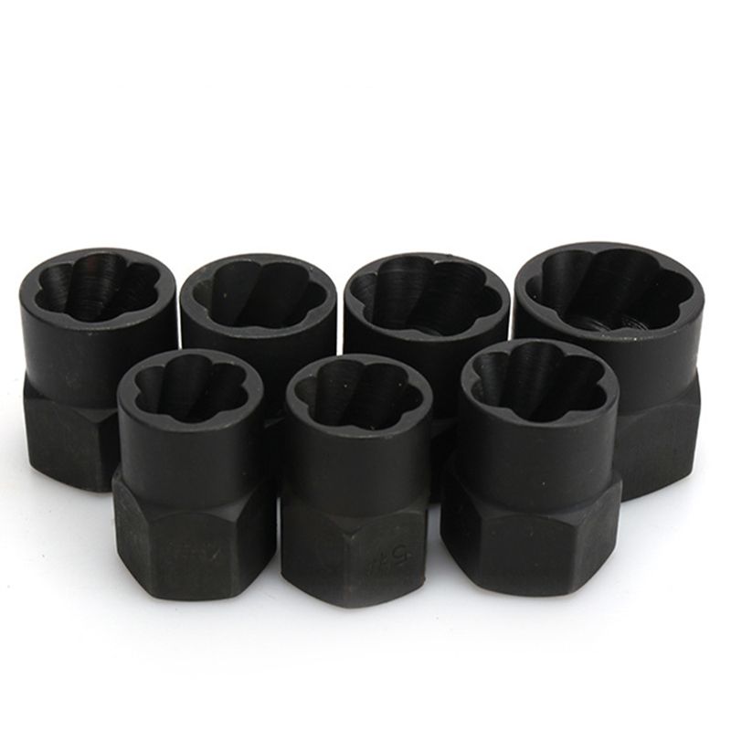 11pcs Twist Socket Set 3/8" & 1/2" Dr. Damaged Lock Lug Nut Removal Socket Tool