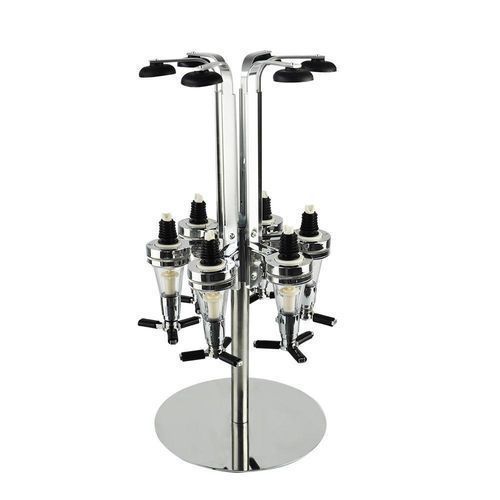 6 Bottle Drinks Dispenser Wine Champagne Bar Butler