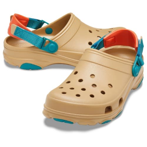 All Terrain Crocs- Tan