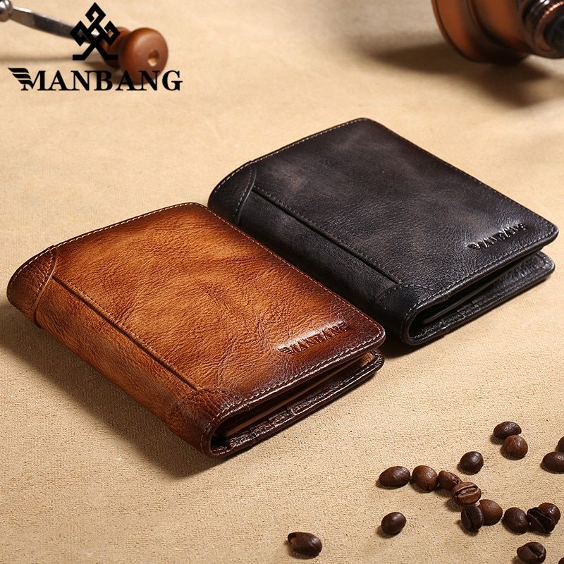 Leather Small Card Holder Wallet Pocket Purse Purses