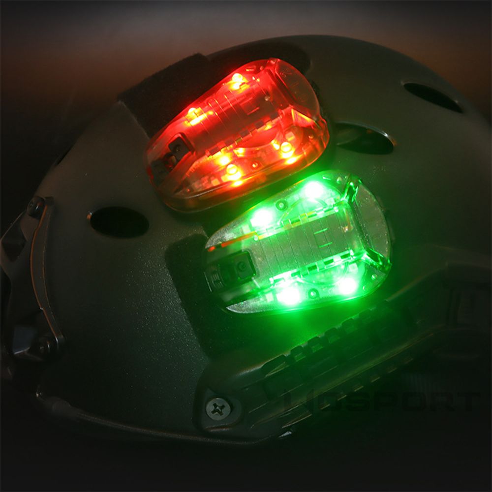 Helmet Strobe Light Water Resistant Helmet-mounted Lamp
