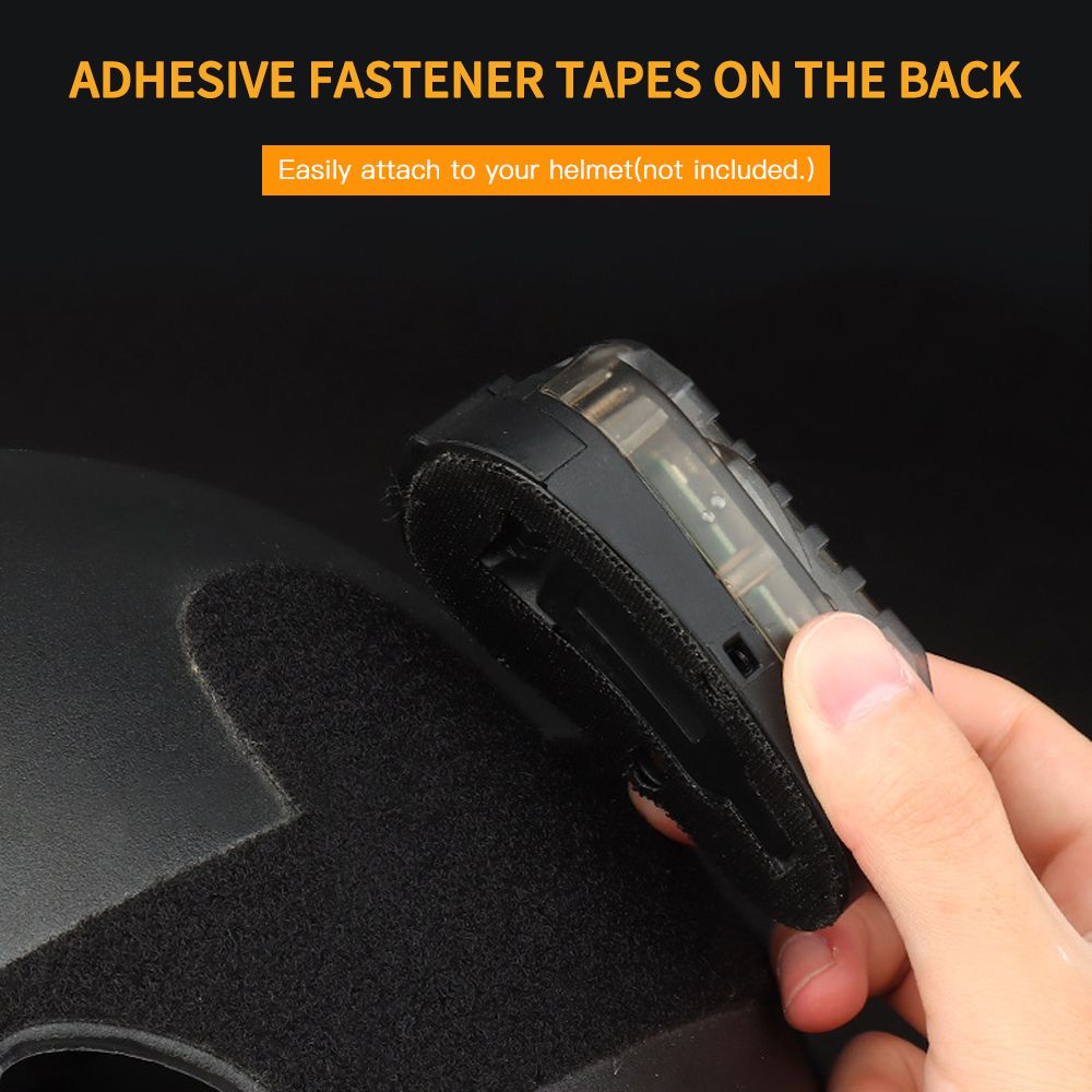 Helmet Strobe Light Water Resistant Helmet-mounted Lamp