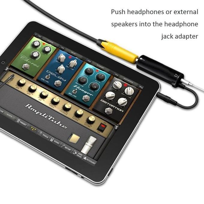 Guitar Effects Processor Adaptor Irig For Amplitube Guitar