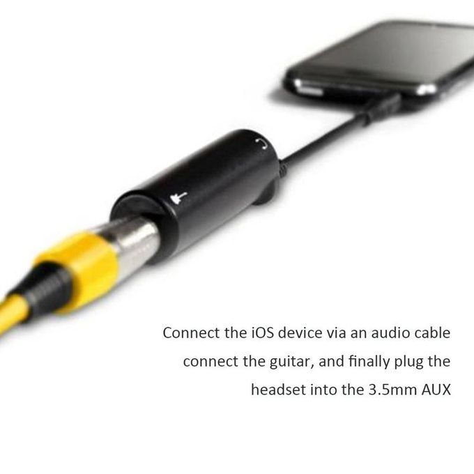 Guitar Effects Processor Adaptor Irig For Amplitube Guitar