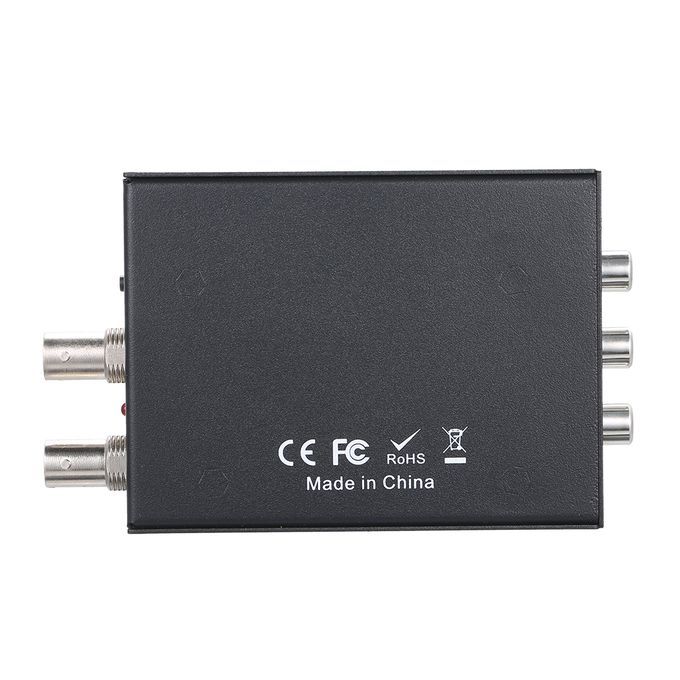 3G SDI To AV Scaler Converter HD SD L/R Analog Stereo Audio